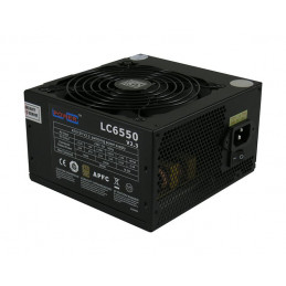 LC-Power LC6550 V2.3 virtalähdeyksikkö 550 W 20+4 pin ATX ATX Musta