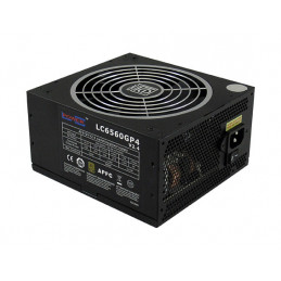 LC-Power LC6560GP4 V2.4 virtalähdeyksikkö 560 W 20+4 pin ATX ATX Musta