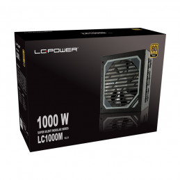 LC-Power LC1000M V2.31 virtalähdeyksikkö 1000 W 20+4 pin ATX ATX Musta