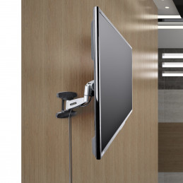 StarTech.com FHA-TV-WALL-MOUNT TV-kiinnike 139,7 cm (55") Musta, Hopea