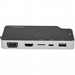 StarTech.com CDP2HVGUASPD kannettavien tietokoneiden telakka ja porttitoistin Langallinen USB 3.2 Gen 2 (3.1 Gen 2) Type-C