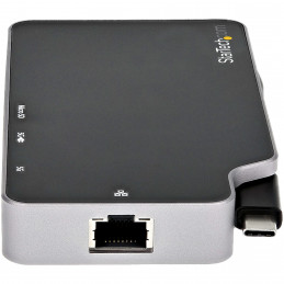 StarTech.com CDP2HVGUASPD kannettavien tietokoneiden telakka ja porttitoistin Langallinen USB 3.2 Gen 2 (3.1 Gen 2) Type-C