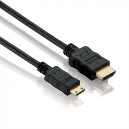 PureLink X-HC050-050E HDMI-kaapeli 5 m HDMI-tyyppi A (vakio) HDMI Type C (Mini) Musta