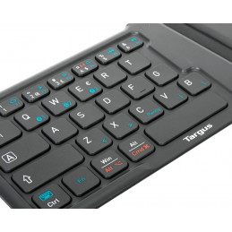 Targus AKF003NO näppäimistö Bluetooth QWERTY Pohjoismainen Musta