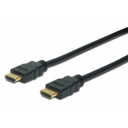 ASSMANN Electronic 1m HDMI HDMI-kaapeli HDMI-tyyppi A (vakio) Musta
