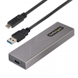 StarTech.com M2-USB-C-NVME-SATA tallennusaseman kotelo SSD-kotelo Harmaa M.2