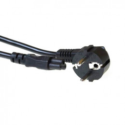 ACT 230V connection cable schuko male (angled) - C5 3 m Musta